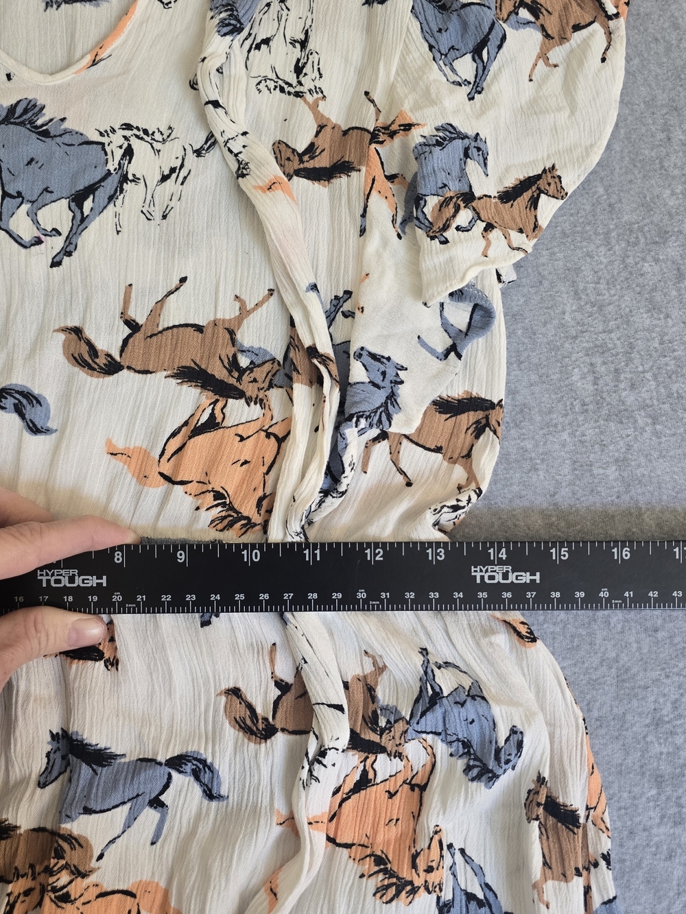 ModCloth Horse Print Equestrian Fit & Flare Dress M - Picture 7 of 10
